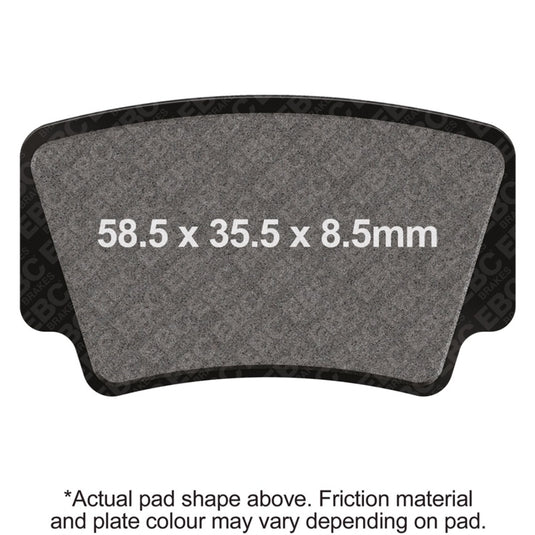 Ebc Powersports FA463R EBC R Sintered Brake Pads