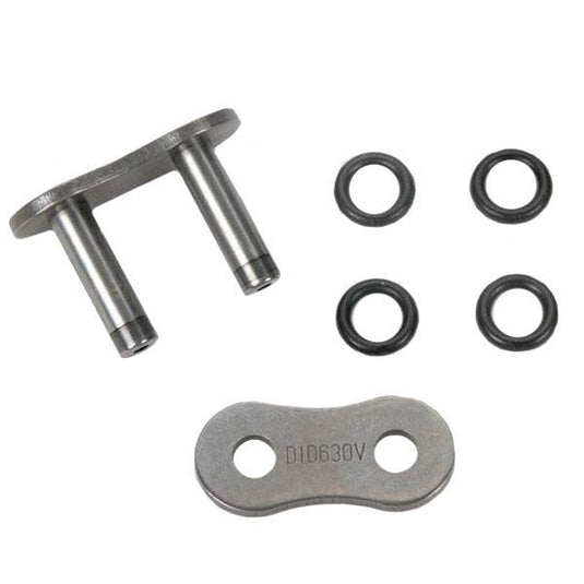 D.I.D FJ630V Clip Connecting Link for 630V Professional O-Ring V-Series Chain - Natural