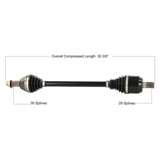 Tytaneum HON-6048HD Heavy Duty CV Axle
