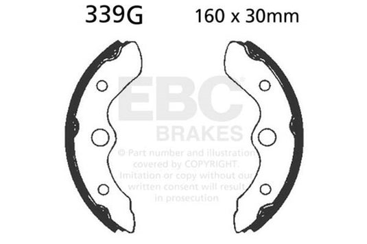 Ebc Powersports 339G EBC HH Sintered Brake Pads