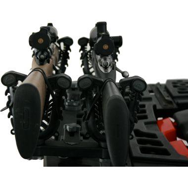 Moose Utility PFFG2 Flexgrip Gun and Bow Rack for Polaris - Double