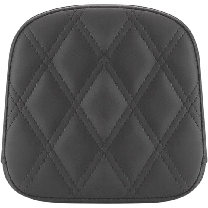 Saddlemen 040743 Gravestone Sissy Bar Pads for Explorer & Step-Up Ls Seats - 7.5in. x 7.5in.
