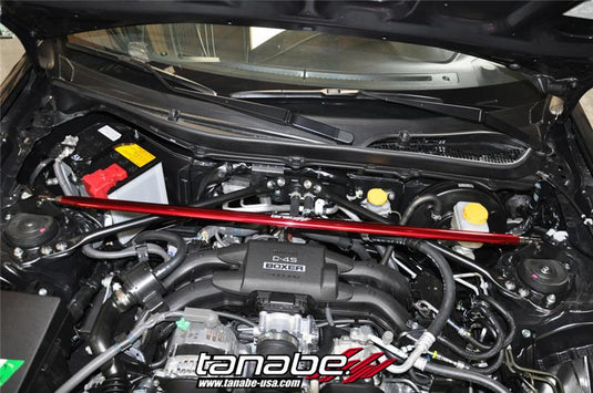 Tanabe TTB166F TAN Strut Tower Bars - Front