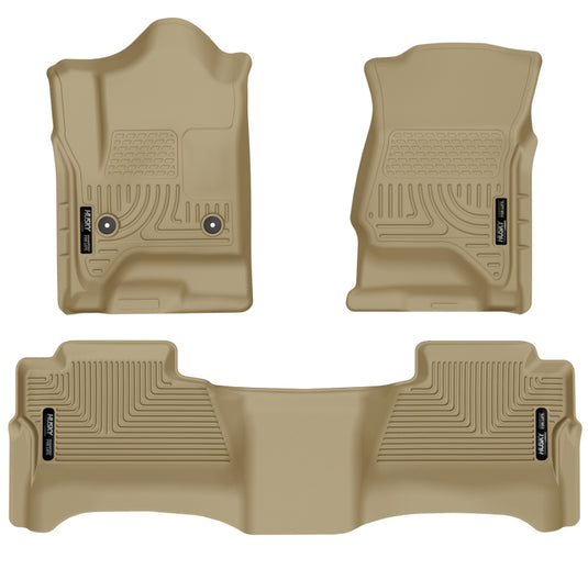 Husky Liners 98233 HL WB - Combo - Tan