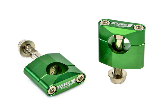 Torc1 Racing 1900-0800 Oversized Handlebar Clamps - Green