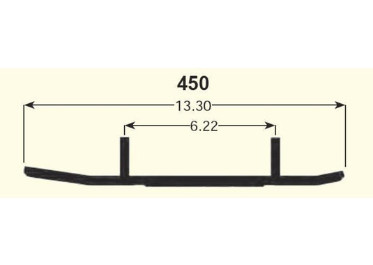 Sports Parts Inc D-06-6-4-450 Slasher Six60 Runners