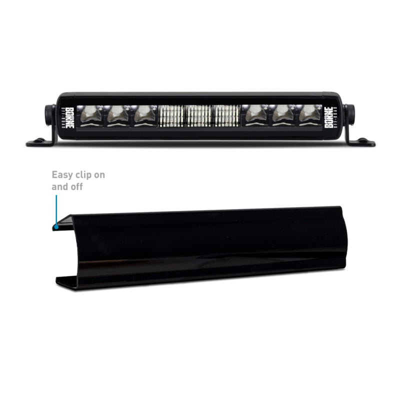 Load image into Gallery viewer, Borne Off-Road BNLT-COV-SS10BK BRN Light Bar Cover
