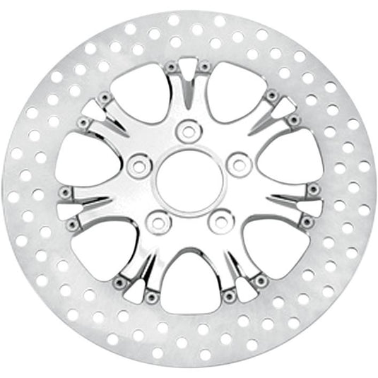 Performance Machine 0133-1523HEAS-CH Paramount 11.5in. Two-Piece Brake Rotor - Chrome