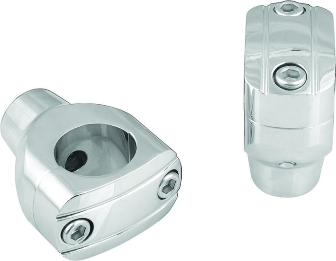Harddrive 245223 2in. Risers - Chrome