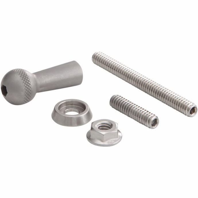 Ciro 50118 Universal Ball Mount - 1/4in.-20 Bolt - Chrome