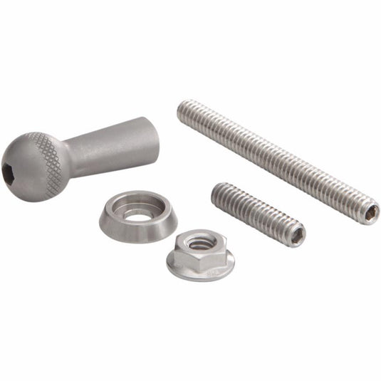 Ciro 50118 Universal Ball Mount - 1/4in.-20 Bolt - Chrome