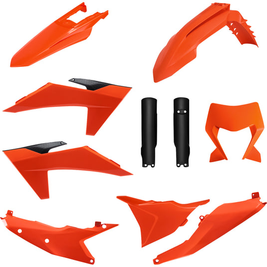 Polisport 91633 Full Body Kit - OEM Black/Orange