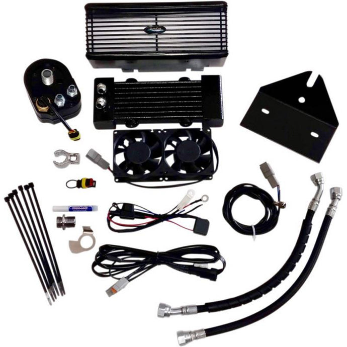 Ultracool DY-1G Below Regulator Mounted Oil Cooler Kit - Black