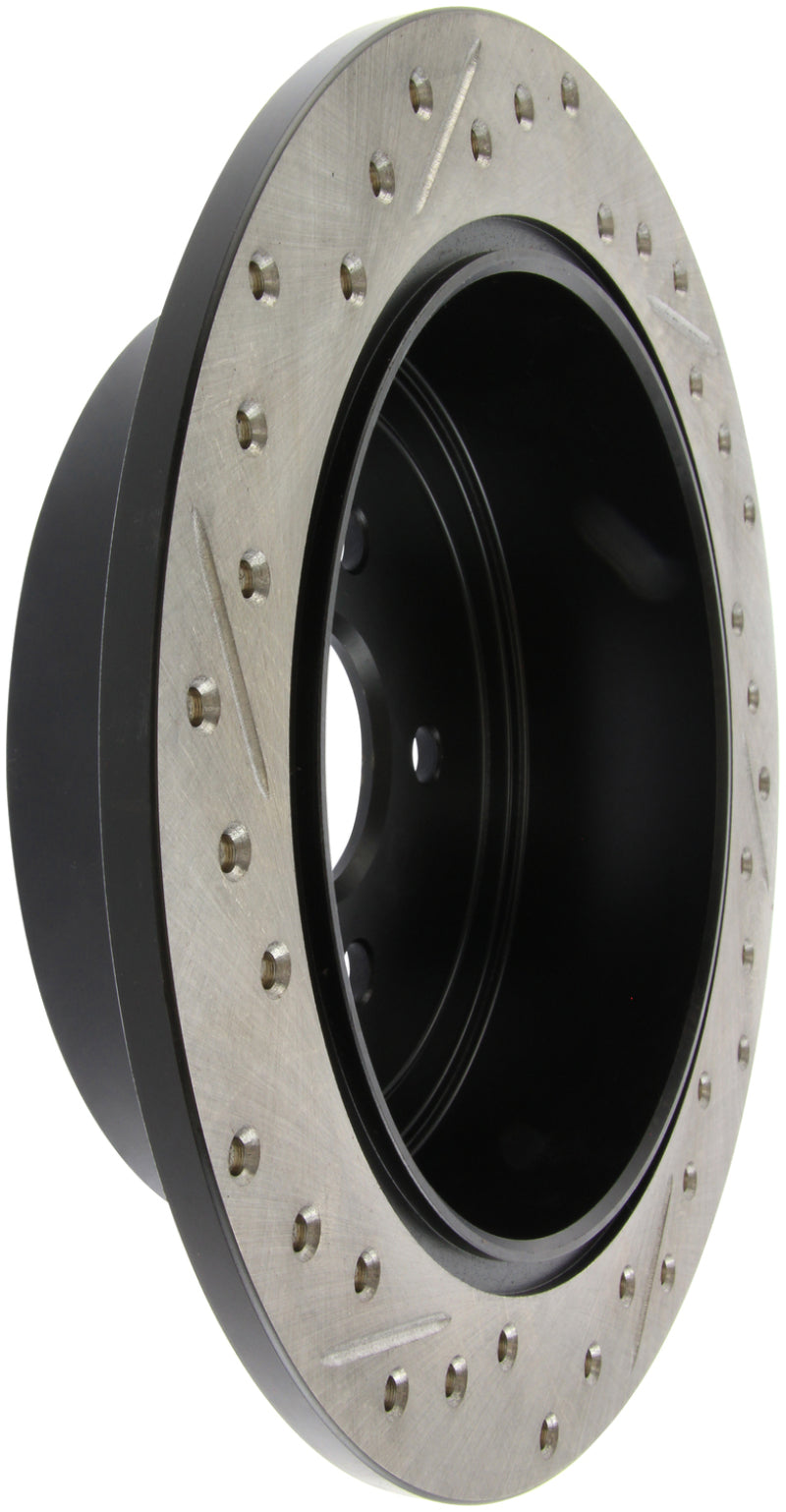 Load image into Gallery viewer, Stoptech 127.47029L ST Slot &amp; Drill Brake Rotors

