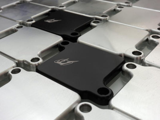 Driven Racing DSBLOCK-1 Engine Block Off Plates - Black