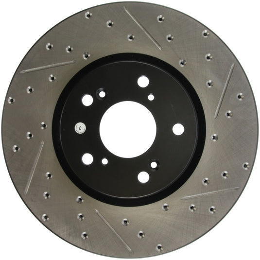 Stoptech 127.40062L ST Slot & Drill Brake Rotors