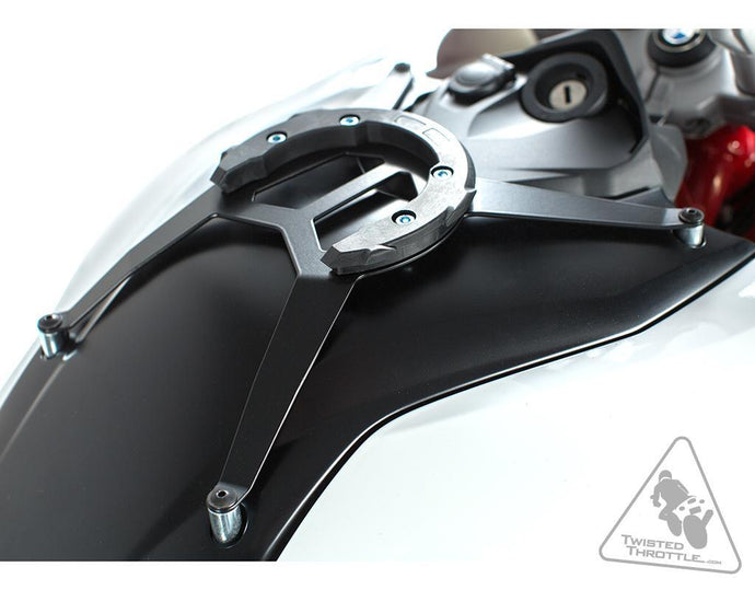 Sw-Motech TRT.00.475.20101/B Ion Quick-Lock Bottom Tank Ring Adapter - Black