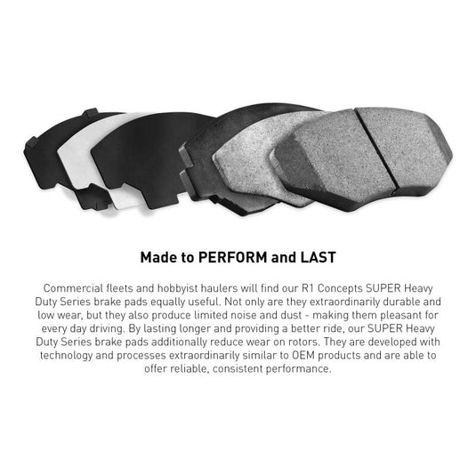 R1 Concepts 2214-0825-01 RNC Super Duty Brake Pads