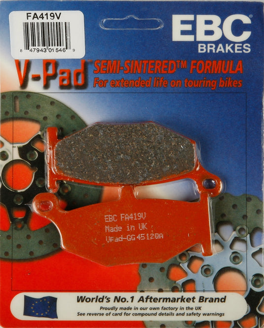 Ebc FA419V Semi-Sintered V Brake Pads