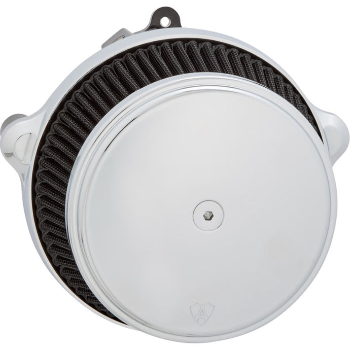 Arlen Ness 600-302 Big Sucker Stage I Air Filter Kit - Smooth - Chrome