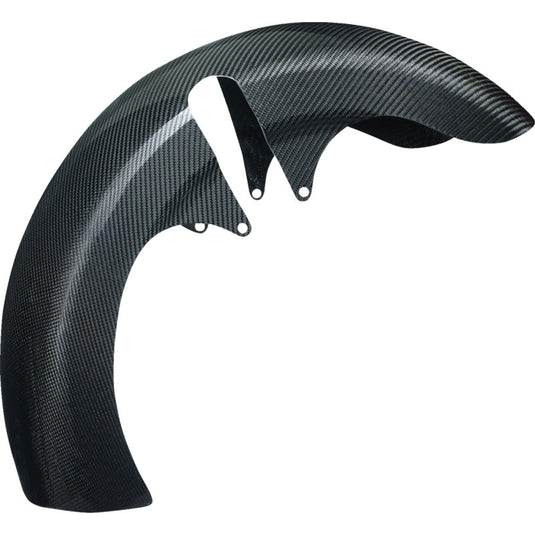 Arlen Ness 210-025 Wrapper Front Fender - Black - 21in.