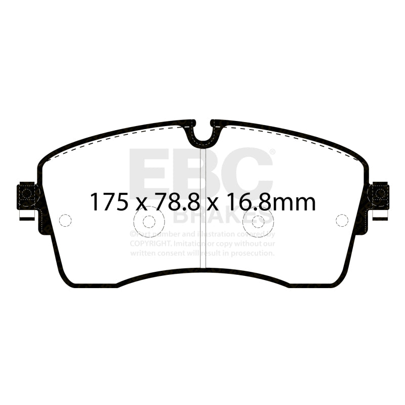 Load image into Gallery viewer, Ebc DP42385R EBC Yellowstuff Brake Pad Sets
