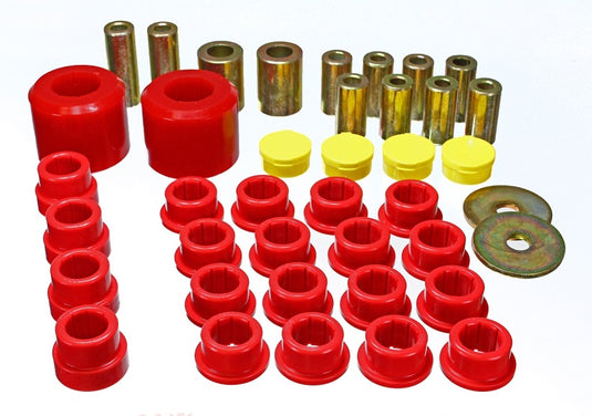 Energy Suspension 3.3196R ES Cntrl Arm Bushings - Red