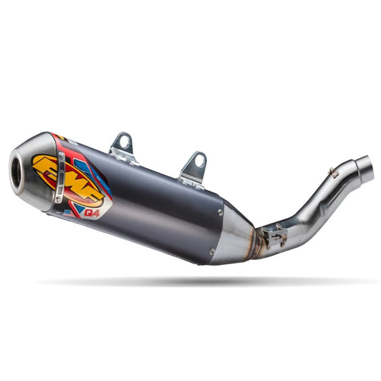 Fmf Racing 045702 Q4 HEX Muffler - 4-Stroke (Gray)