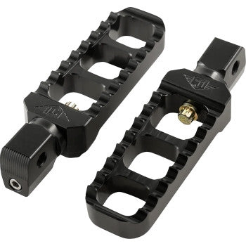 Joker Machine 08-61-8B Narrow Serrated Footpeg - Black Anodized