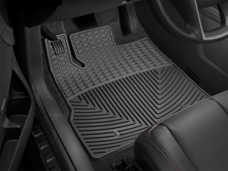 Load image into Gallery viewer, Weathertech W275-W277 WT Rubber Mats - Front - Blk
