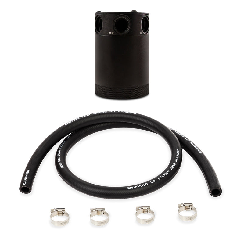 Load image into Gallery viewer, Mishimoto MMBCC-CBTHR-BK MM Baffled Oil Catch - Univ
