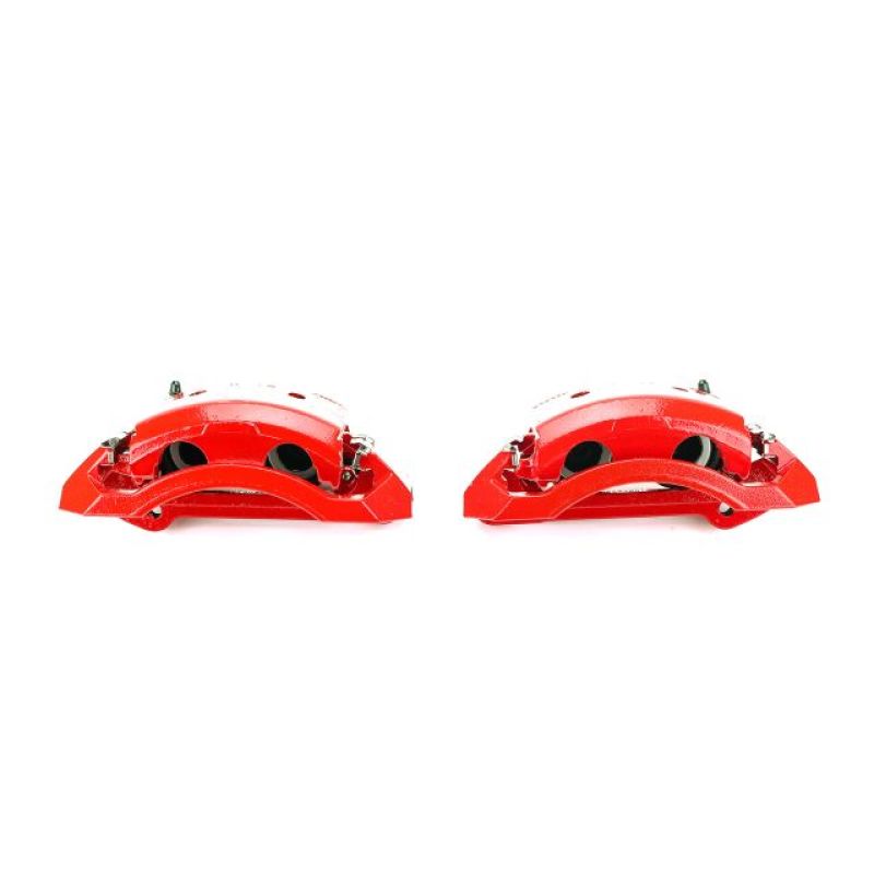 Load image into Gallery viewer, Powerstop S4746 PSB Red Calipers
