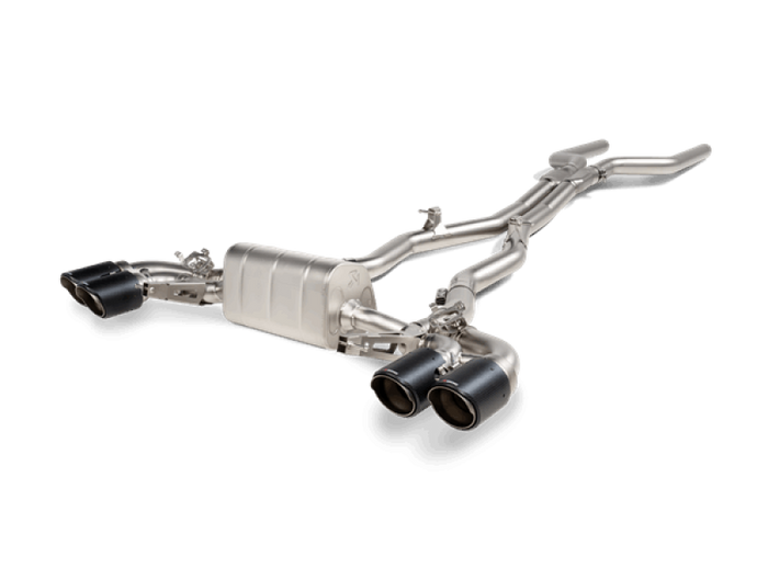 Akrapovic S-BM/T/23 AKR Evo Cat Back - Titanium