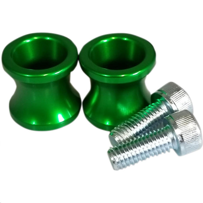 Vortex SP402L 10mm Swingarm Spools - Green