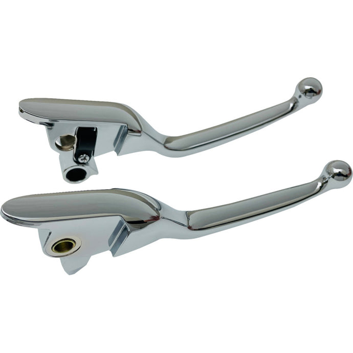 Drag Specialties 0610-2304 Narrow Lever Set - Chrome