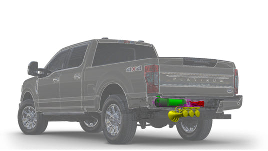 Kleinn Air Horns SDKIT17-734STL KLE Ford Air Systems