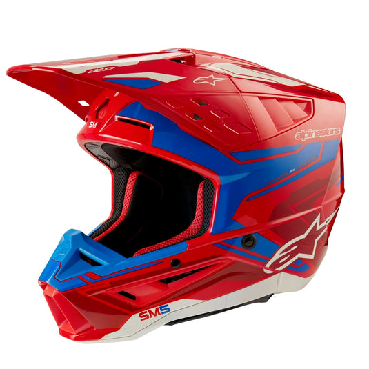 Bright Red/Blue Glossy