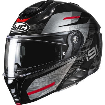 Load image into Gallery viewer, Hjc i91 Dusk Helmet (Small, Red (MC-1))
