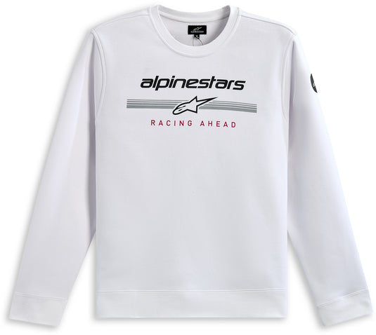 Alpinestars Bettern Crew Hoodie (Large, White)