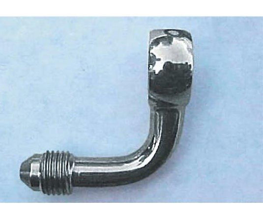 Goodridge P599-03-04CH Universal 90deg. Banjo Fitting - 7/16in. - Chrome