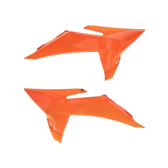 Acerbis 2987165226 Radiator Scoop - Orange 16