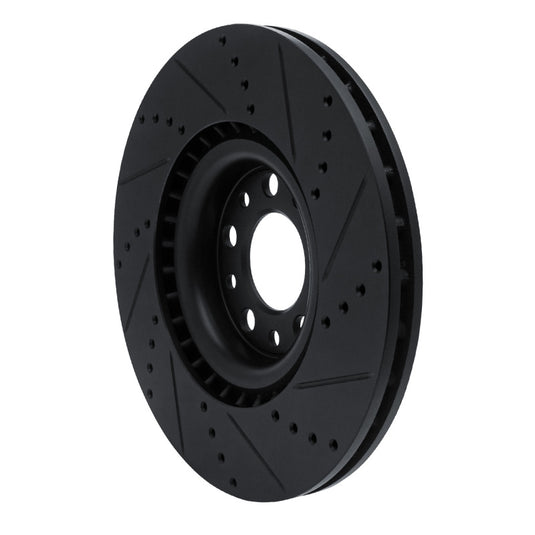 R1 Concepts 633-16012L RNC Brake Rotor - Drill & Slot