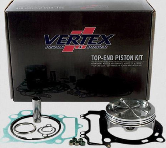 Vertex VTKTC24398B Cast Replica Top End Piston Kit - Standard Bore 92.95mm, Standard Compression