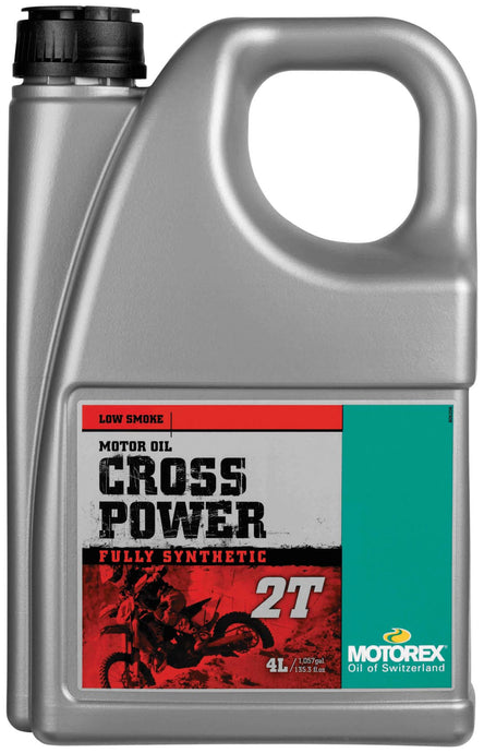 Motorex 303359 Cross Power 2T Oil - 4L.