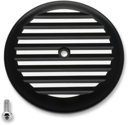 Joker Machine 02-220-2 VT Air Intake Cover - Finned - Black/Silver