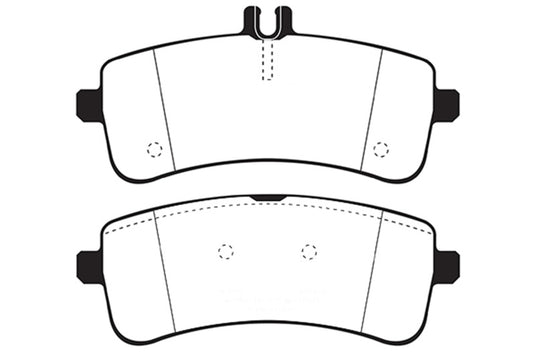Ebc DP32350C EBC Redstuff Brake Pad Sets