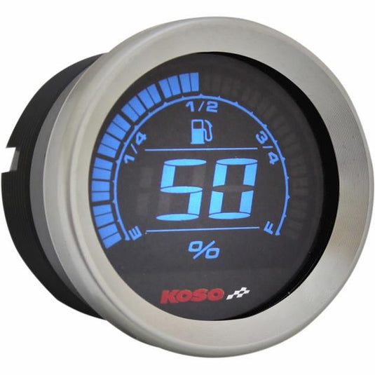 Koso North America BA050200 2in. Fuel Level Gauge - Chrome
