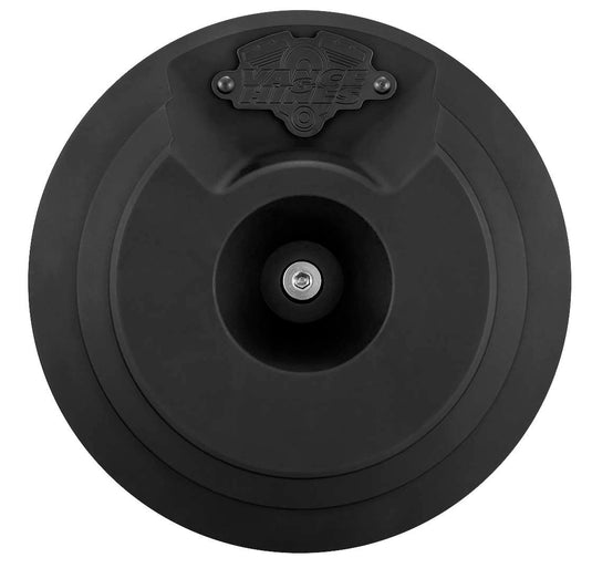 Vance & Hines 71047 VO2 Skullcap Crown - Upsweep - Black