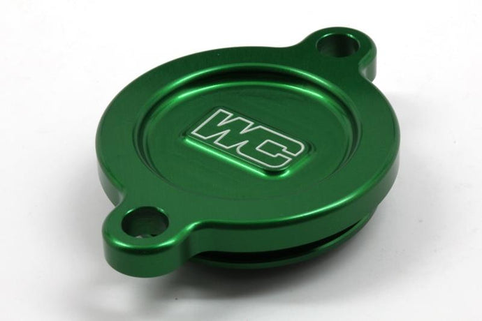 Works Connection 27-085 Oil Filter Cover - Green