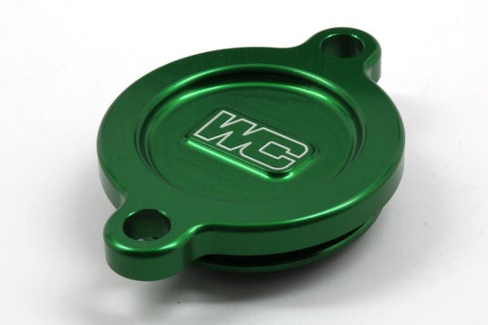 Works Connection 27-085 Oil Filter Cover - Green